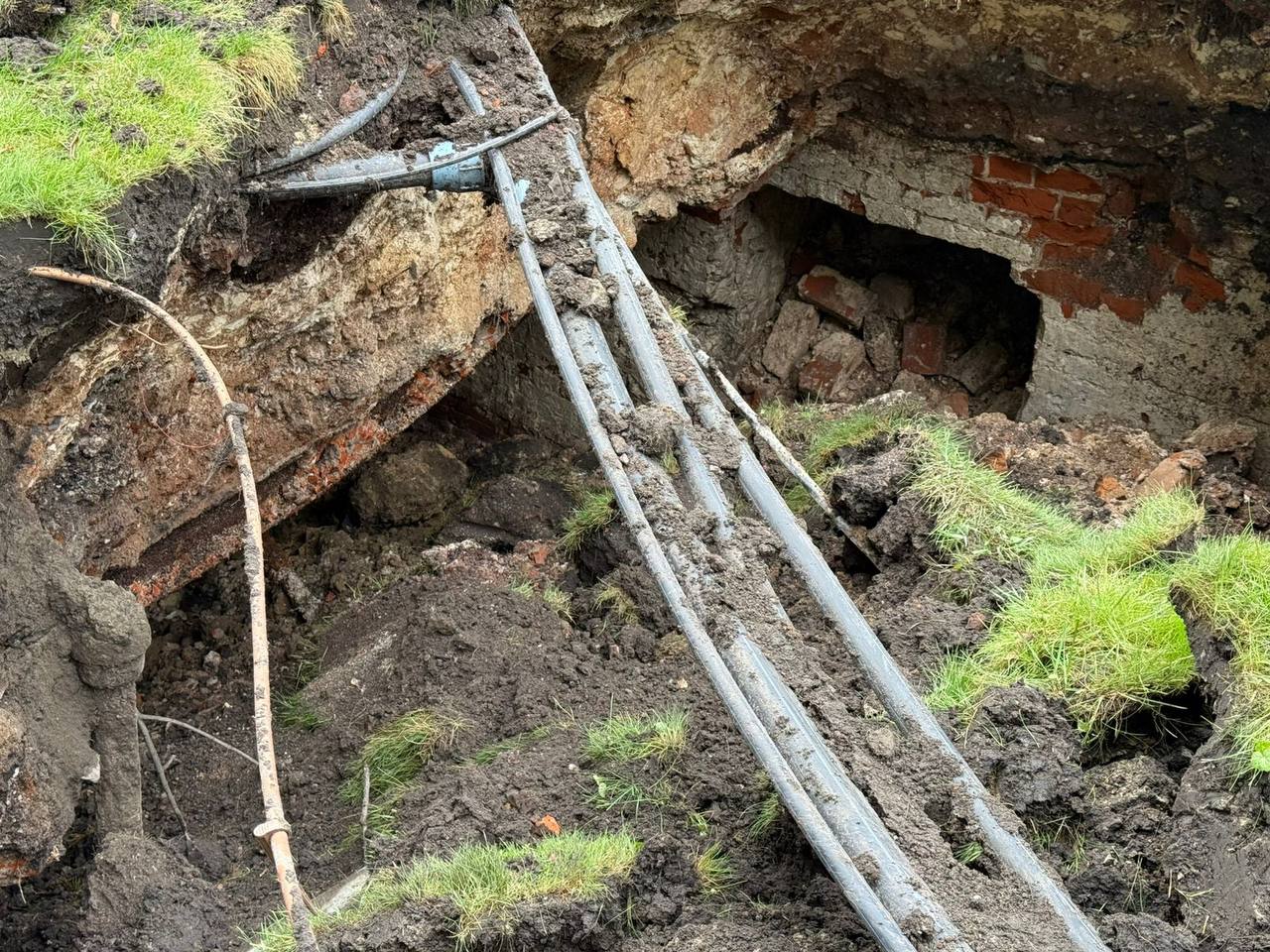Підземні ходи в сквері "Стрілка" не мають історичної цінності. Фото: Харківська міськрада