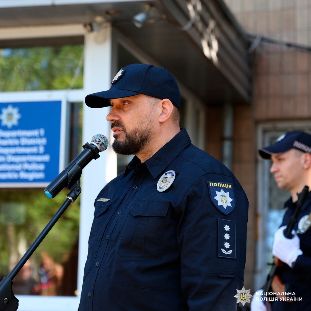 В Харькове открыли памятник полицейскому. Фото: Нацполиция