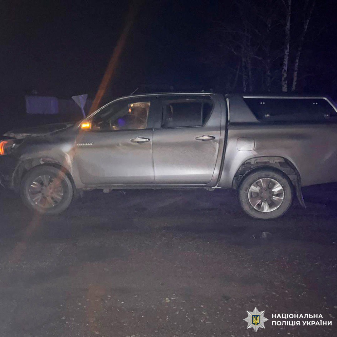 В Харьковской области ищут свидетелей аварии, в которой погиб пешеход. Фото: Нацполиция