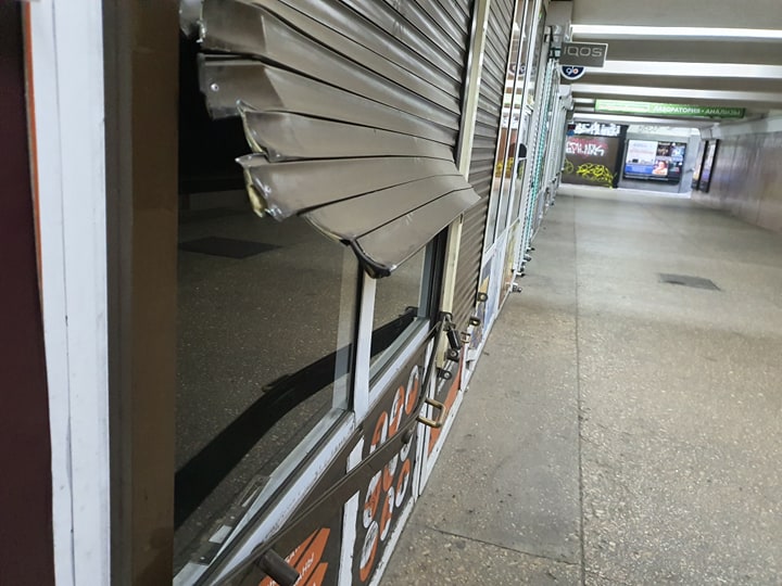 Попытки взлома и граффити: что происходит в закрытом метро Харькова фото 3 2