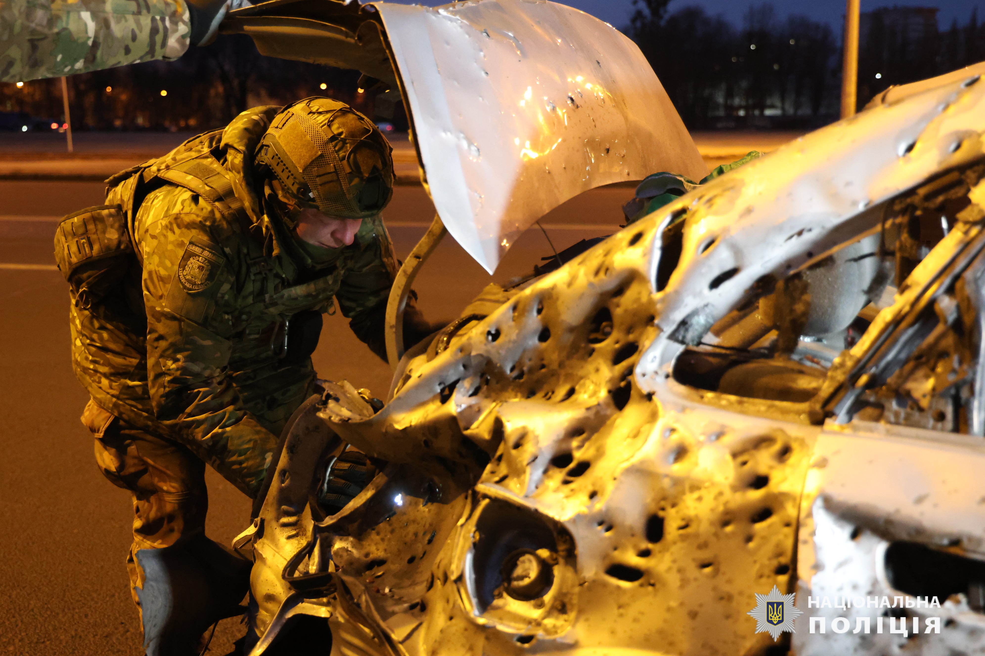 Вибухи у Харкові: росіяни обстріляли Слобідський район. Фото: Відділ комунікації поліції Харківської області