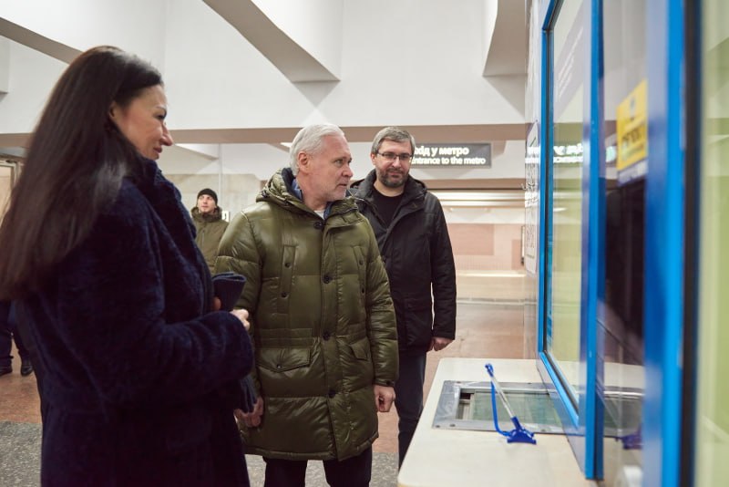 В Харькове открыли первый подземный налоговый центр. Фото: Харьковский горсовет