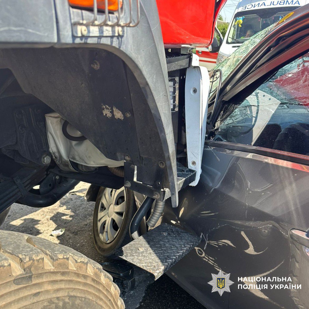 На Салтовке водитель Hyundai 