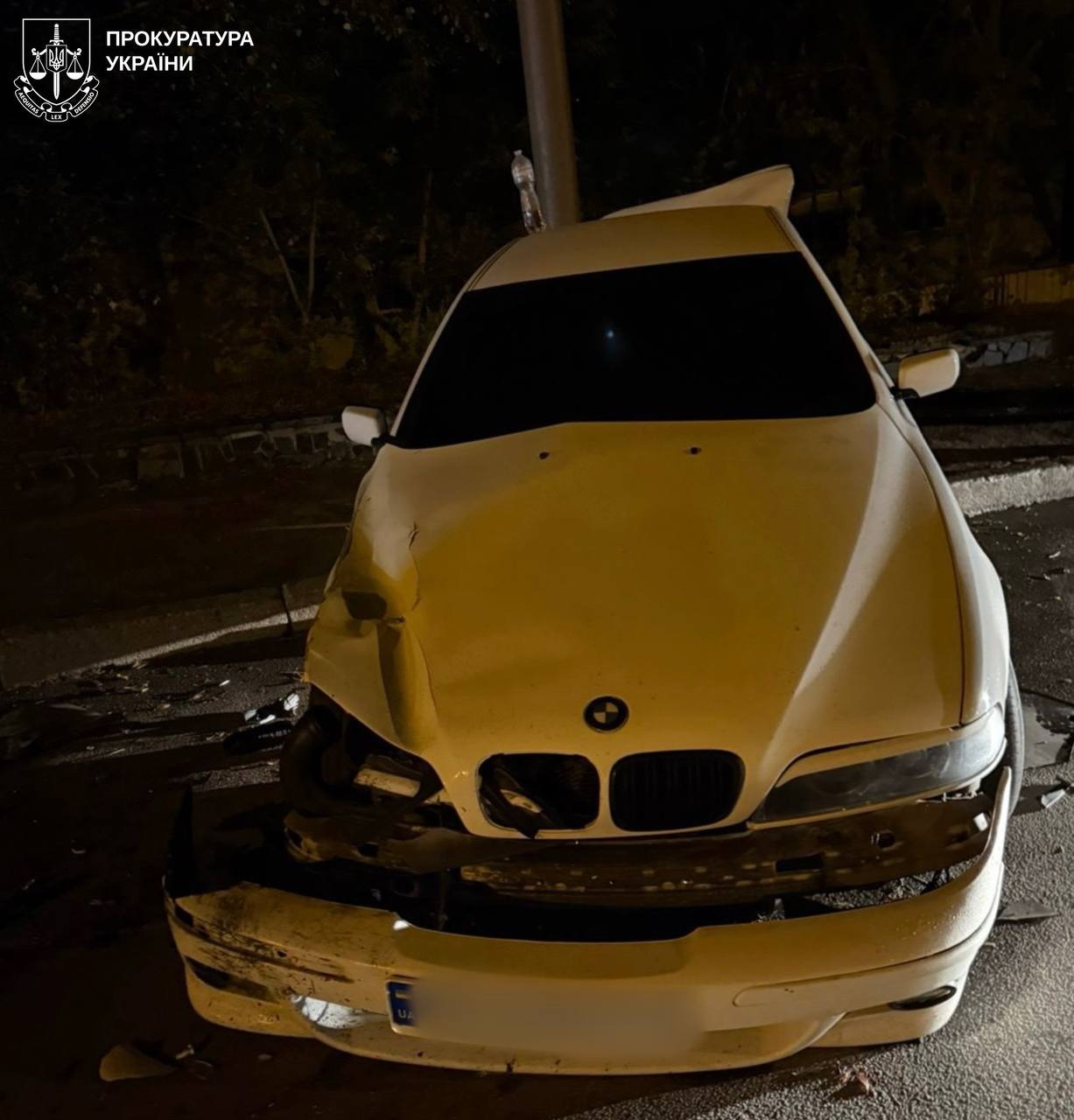 В Харькове взяли под стражу 22-летнего водителя "BMW", сбившего женщину насмерть.  Фото: Харьковская облпрокуратура