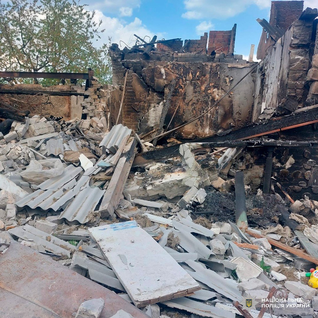 Обстріли на Харківщині: є поранений, знищено агрооб&rsquo;єкти, загинуло два десятки корів. Фото: Нацполіція