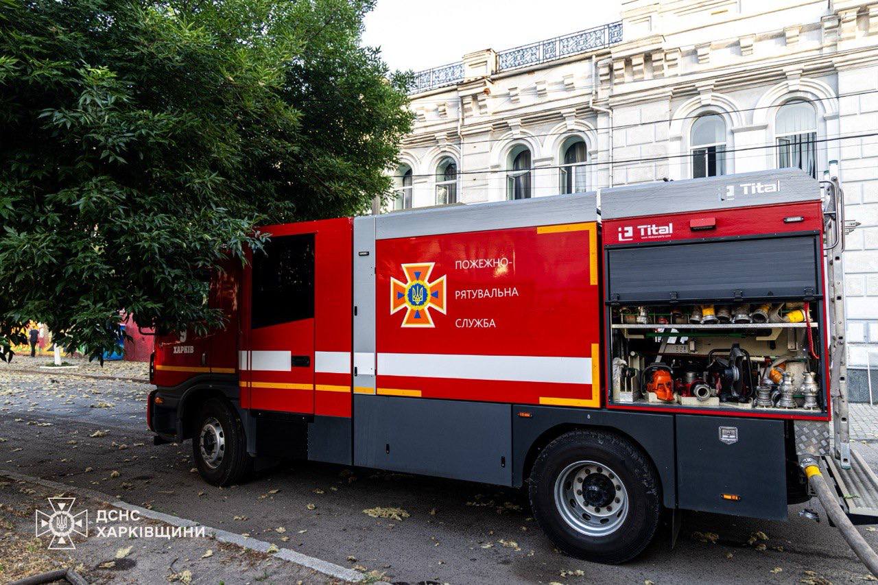 Харьков атаковали БпЛА: поврежден роддом, есть пострадавшие. Фото: ГСЧС