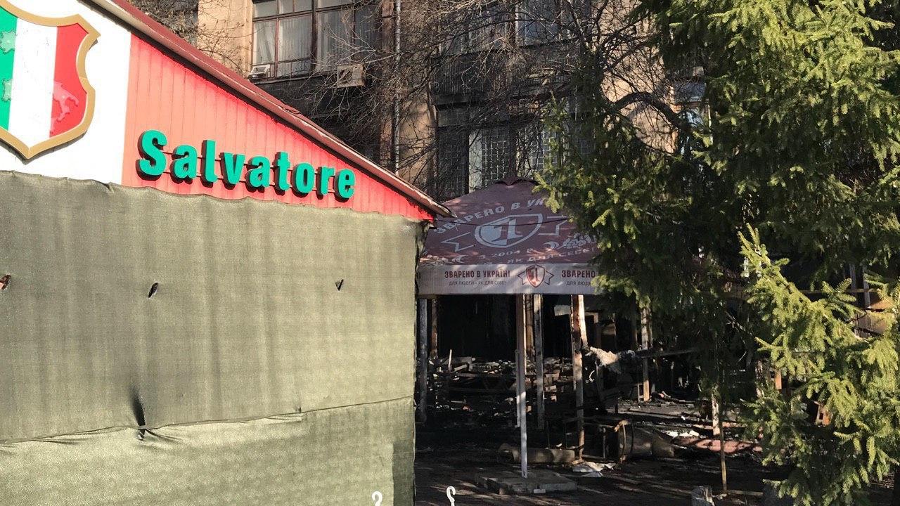 Откуда дым: ночью на Научной горело кафе фото 2 1