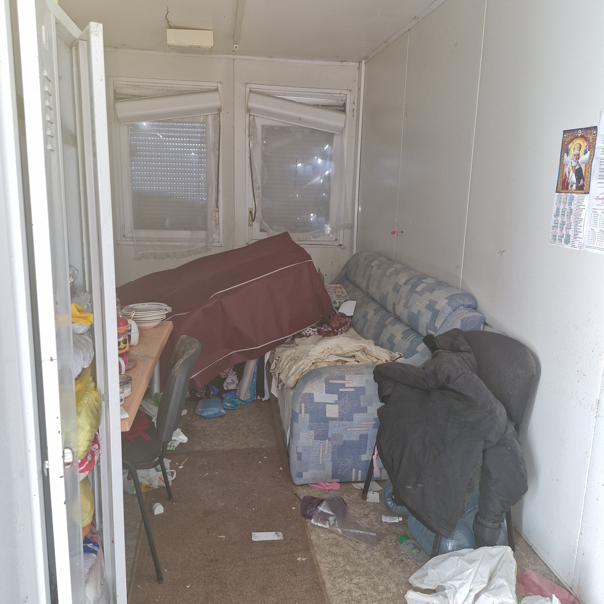 Модульне містечко для ВПО у Харкові визнали небезпечним для проживання. Фото: Держпродспоживслужба