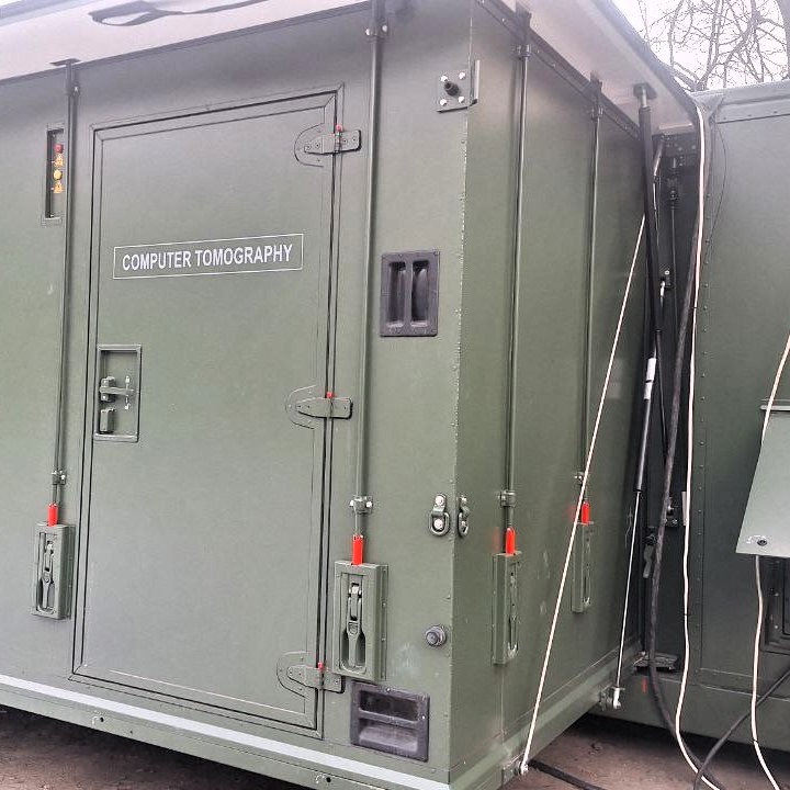 В харьковском госпитале починили мобильный томограф.