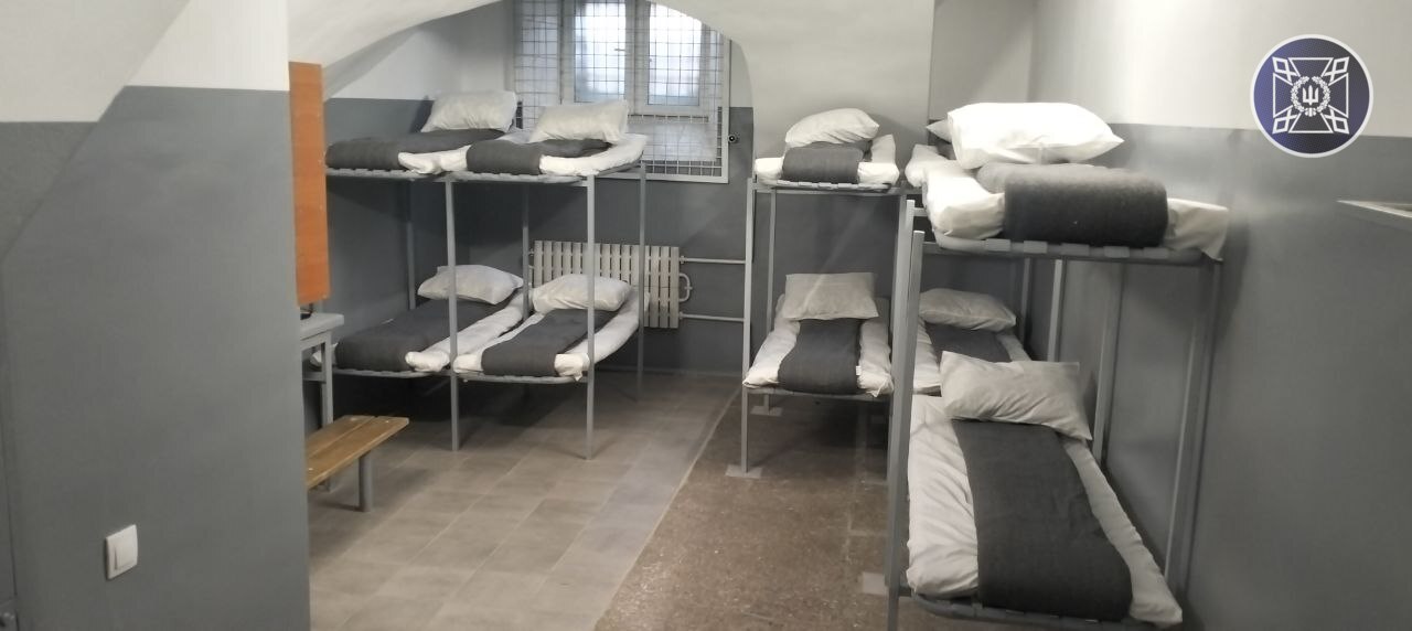 У Харківському СІЗО відремонтували транзитний блок для засуджених. Фото: facebook/khadptspress