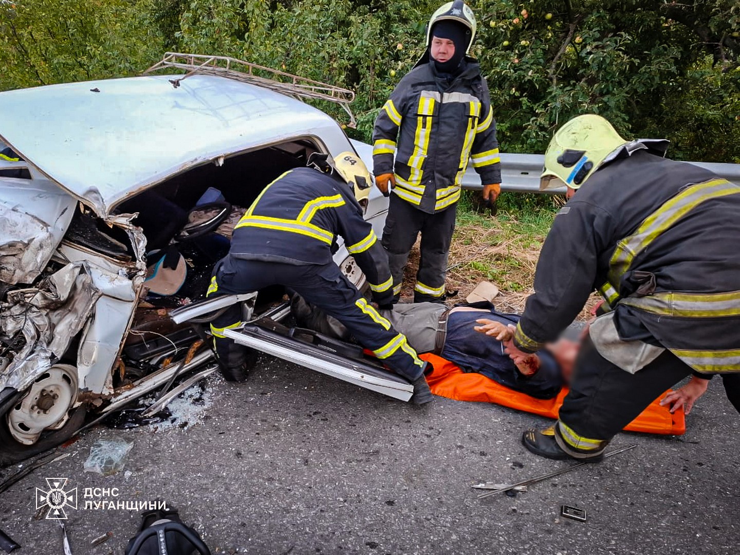 В Харьковской области ВАЗ 
