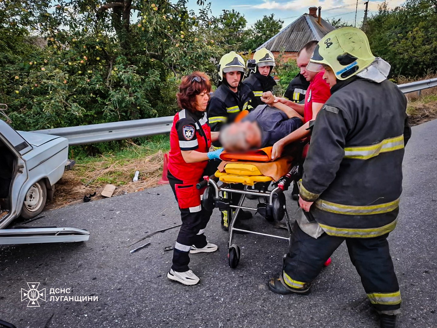 В Харьковской области ВАЗ 