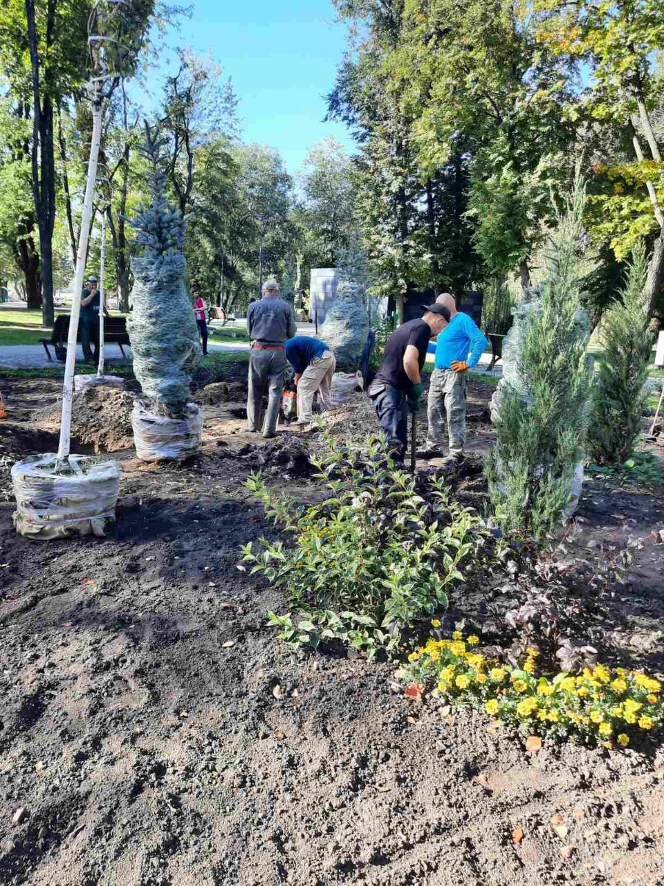 В харьковском парке 