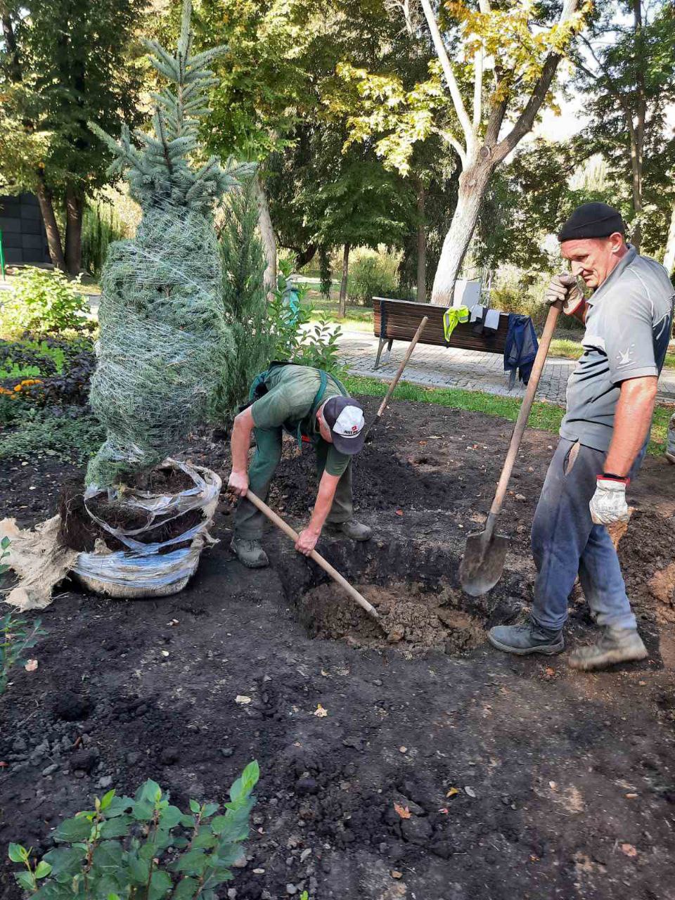 В харьковском парке 