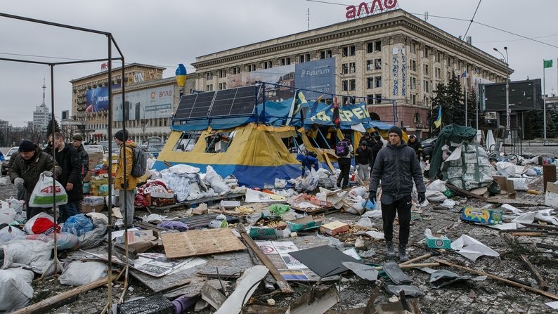 Здание Харьковской ОВА невозможно перестроить или снести.