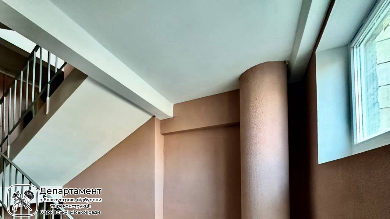 На Северной Салтовке восстанавливают жилые дома, что уже сделано. Фото: ХГС