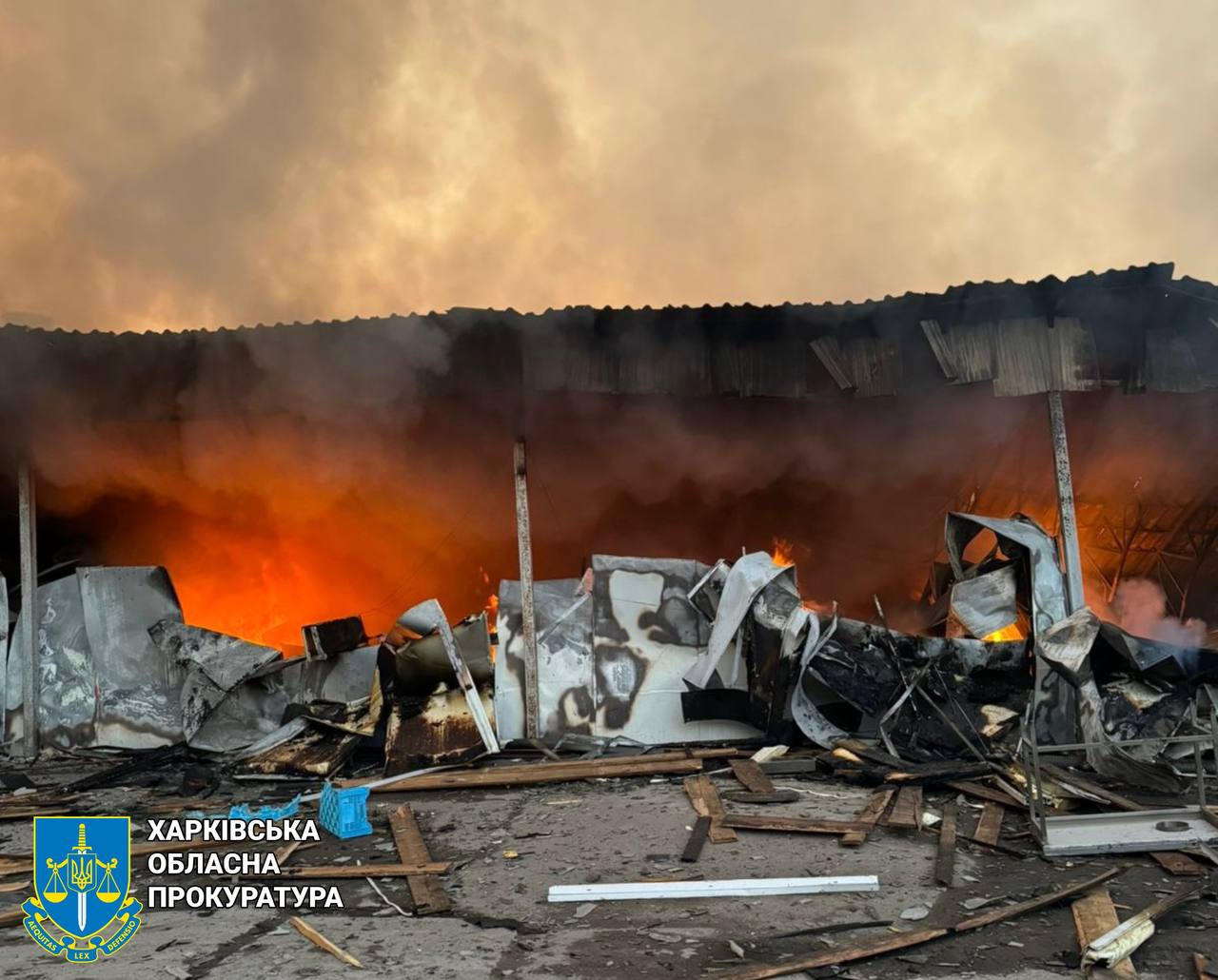 Атака на мясокомбинат в Богодухове: установлены личности погибших. Фото: Харьковская облпрокуратура