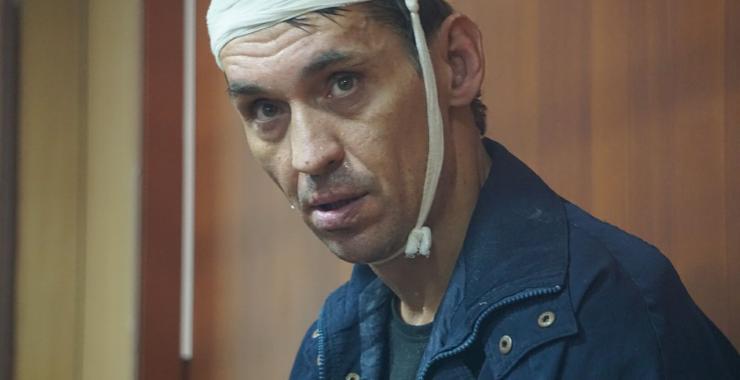 Владимир Безух во время первого судебного заседания. Фото: 2day.kh.ua