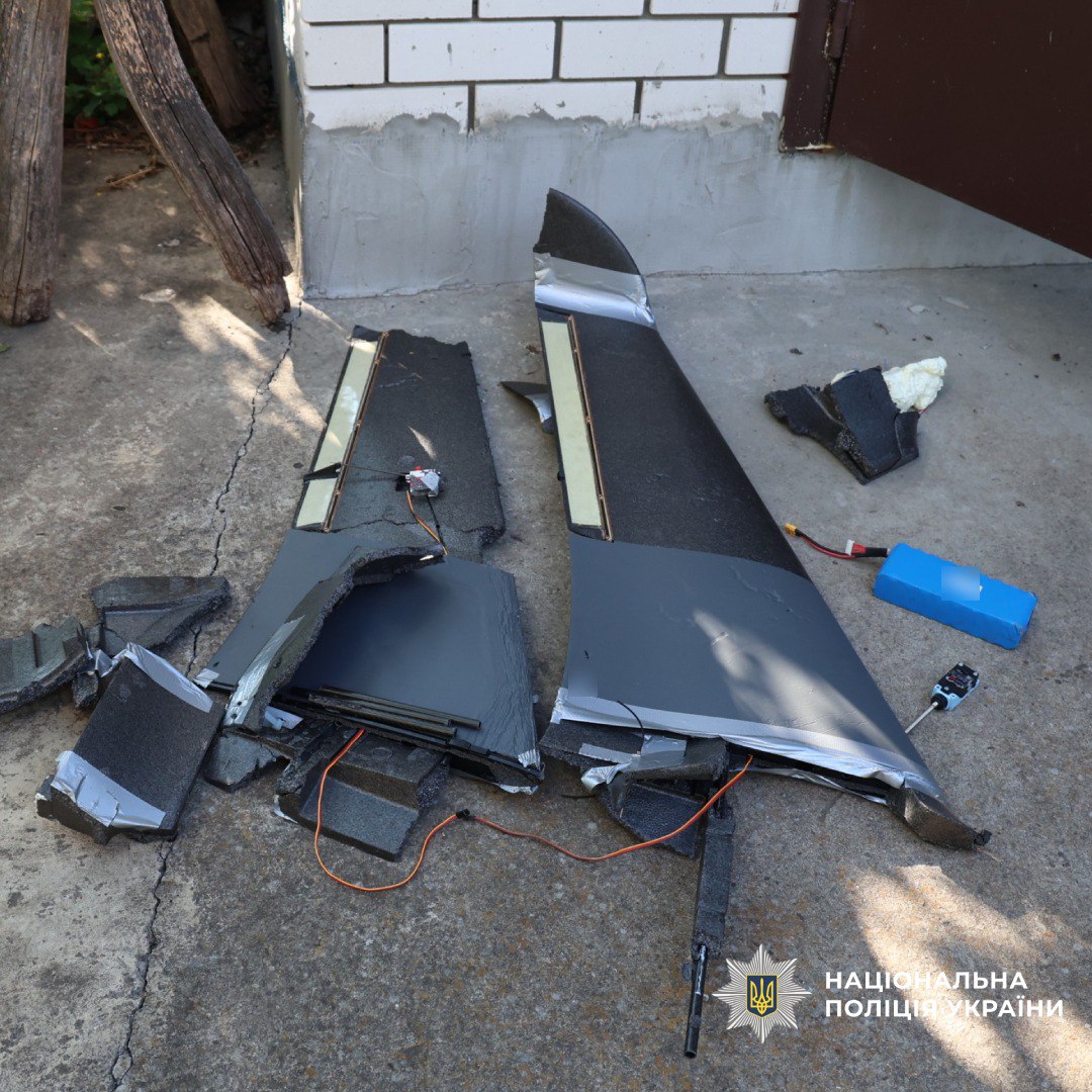 Попали в парк отдыха: россияне ударили по Харькову беспилотниками. Фото: Нацполиция
