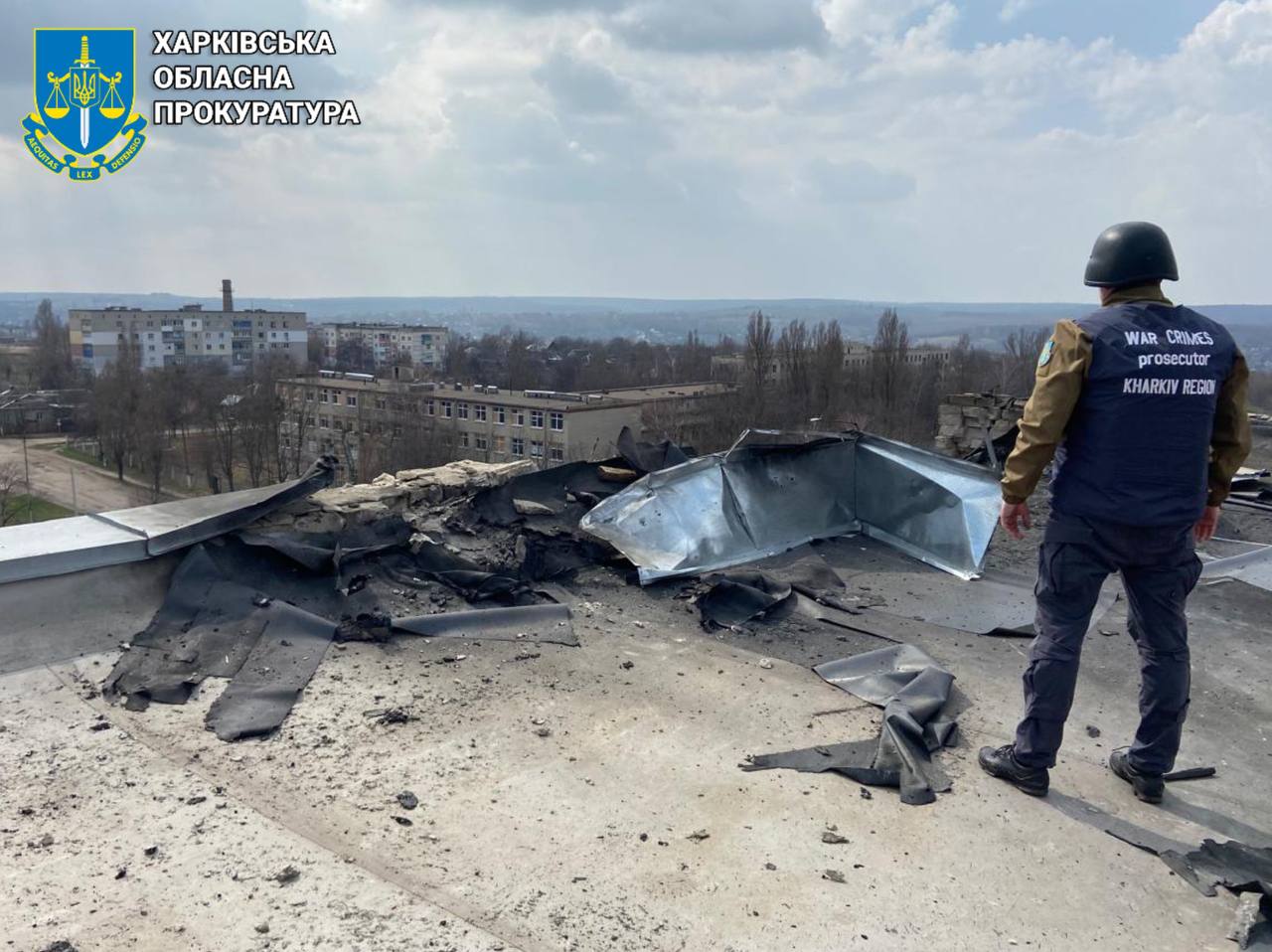 Російська армія обстріляла Харківщину: постраждали четверо людей. Фото: Харківська облпрокуратура