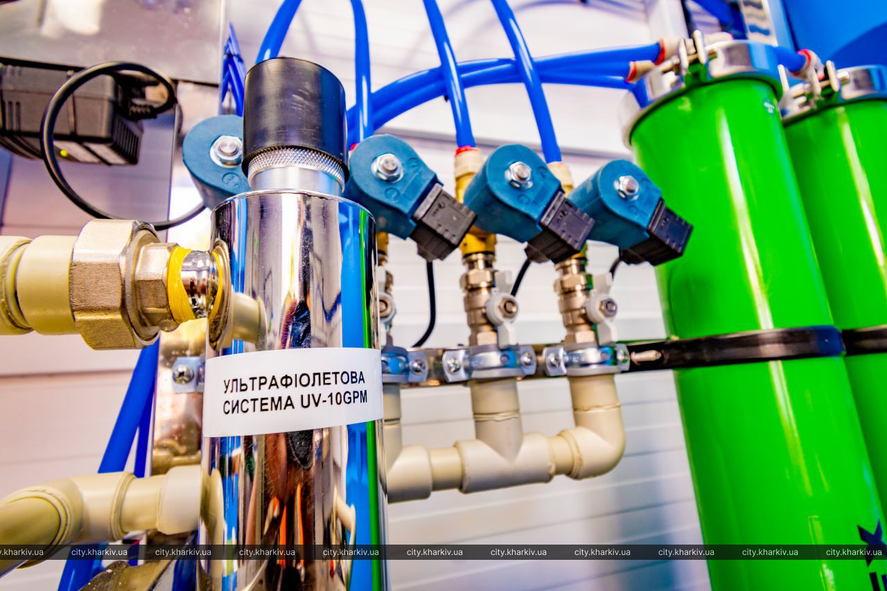 В Харькове устанавливают бюветы с бесплатной питьевой водой. Фото: Харьковский горсовет