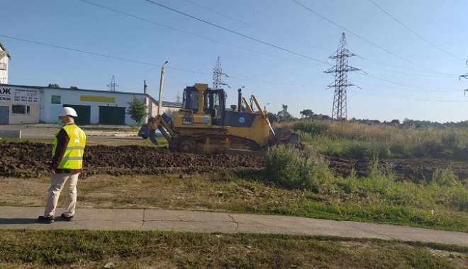 Строительство дороги через "Барабашово". Фото: "NewsRoom"