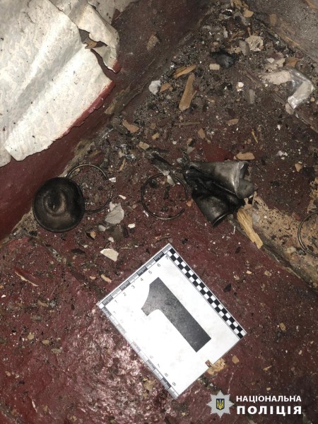 На Харківщині чоловік кинув гранату в орендодавицю. Фото: Нацполіція Харківщини 