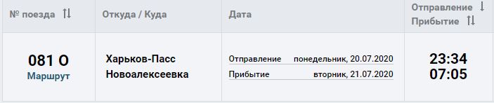 Скриншот: booking.uz.gov.ua