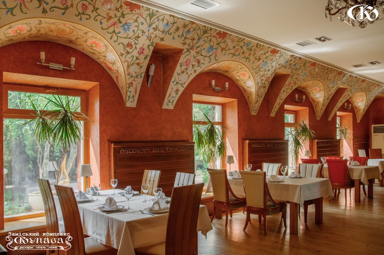 Банкет в комплексе "Купава".