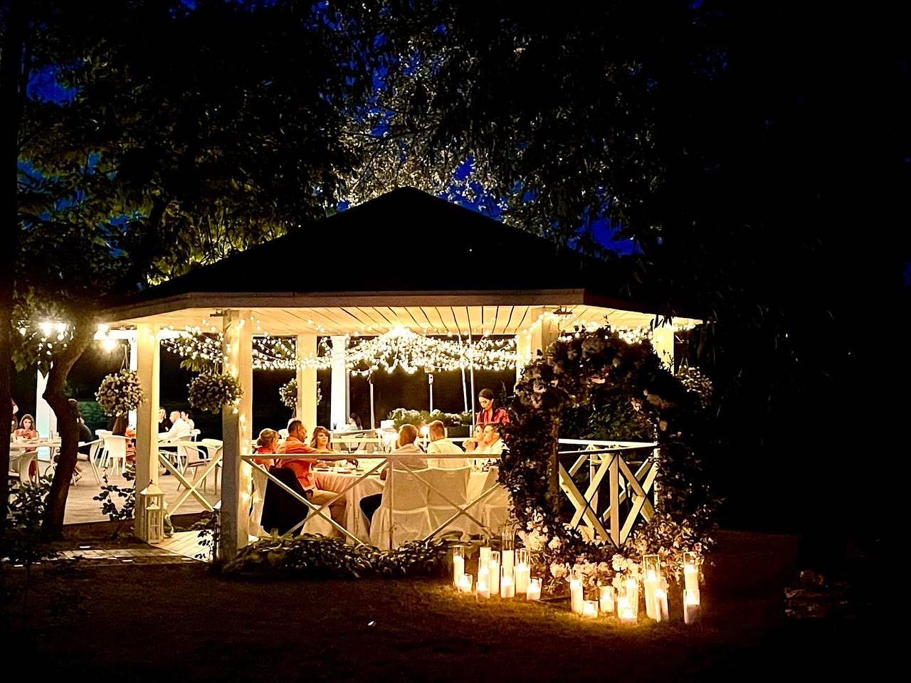 Банкет в ресторане "Дубровский".