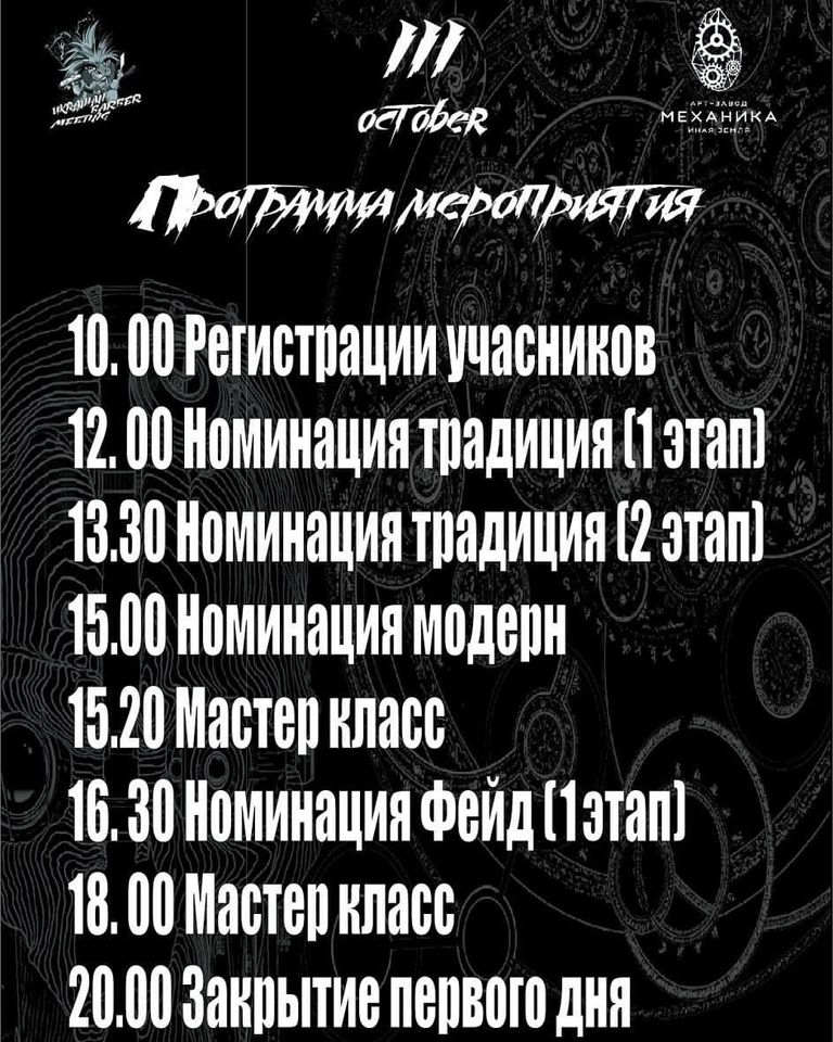 Фестиваль барберов Ukrainian Barber Meeting: фото 1