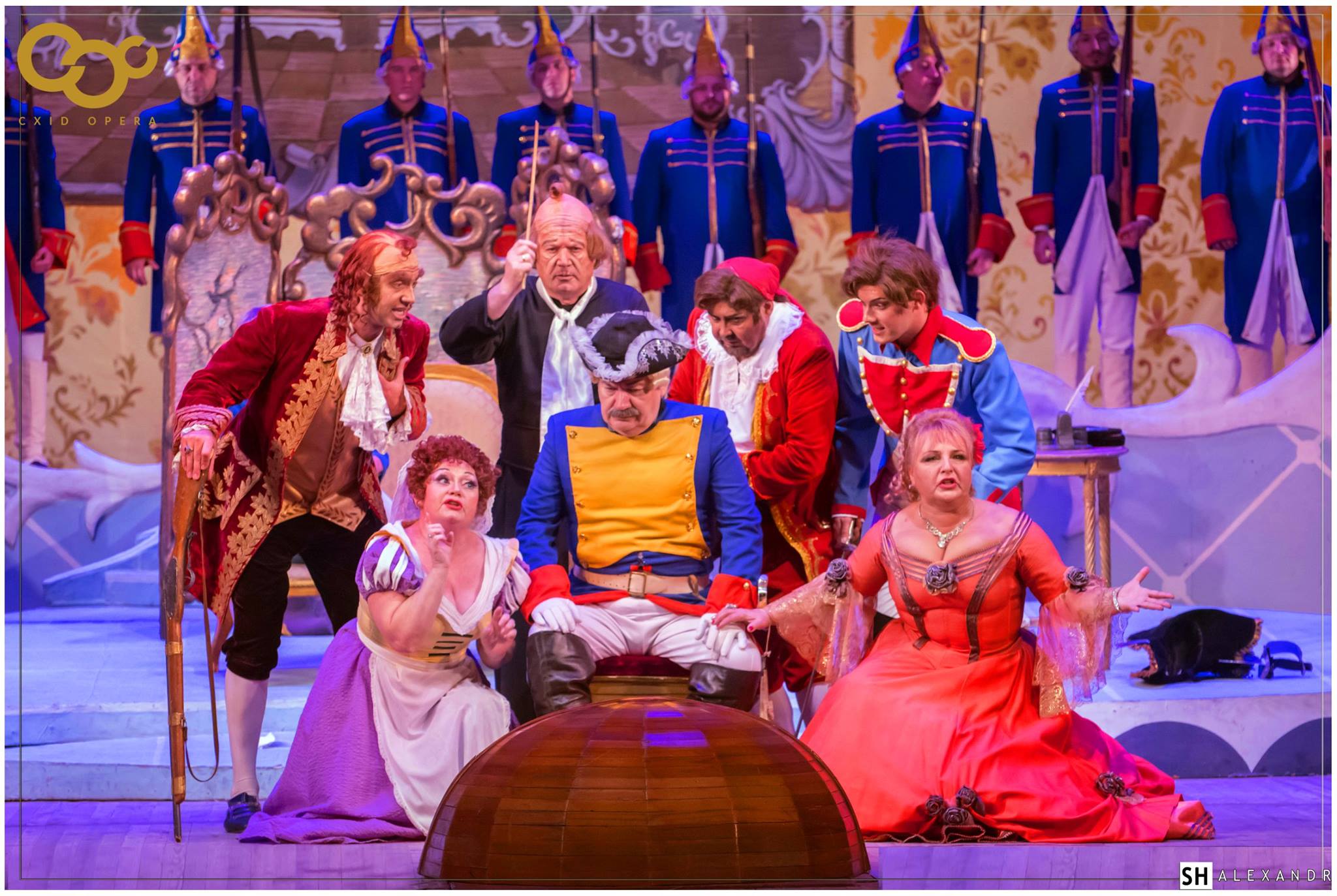 Опера "Севильский Цирюльник" под открытым небом в ХНАТОБе