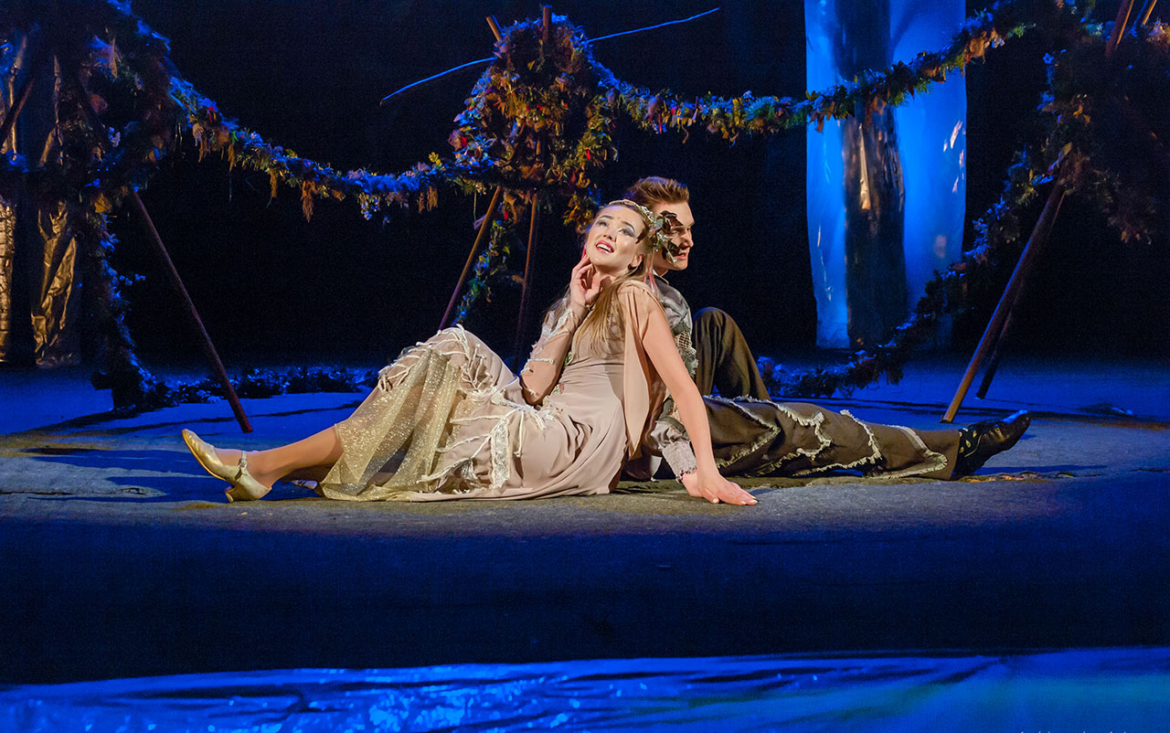 Спектакль "Лесная песня".