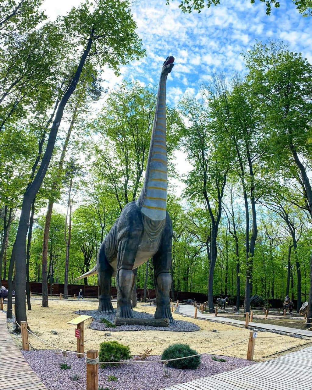 Парк Динозавров в парке Горького: фото 2