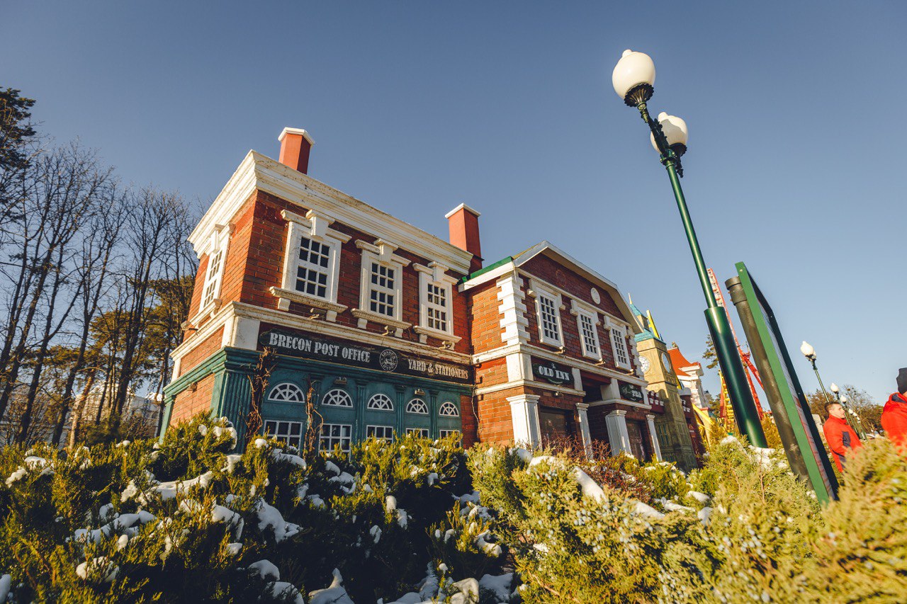 Выходные в парке Горького.