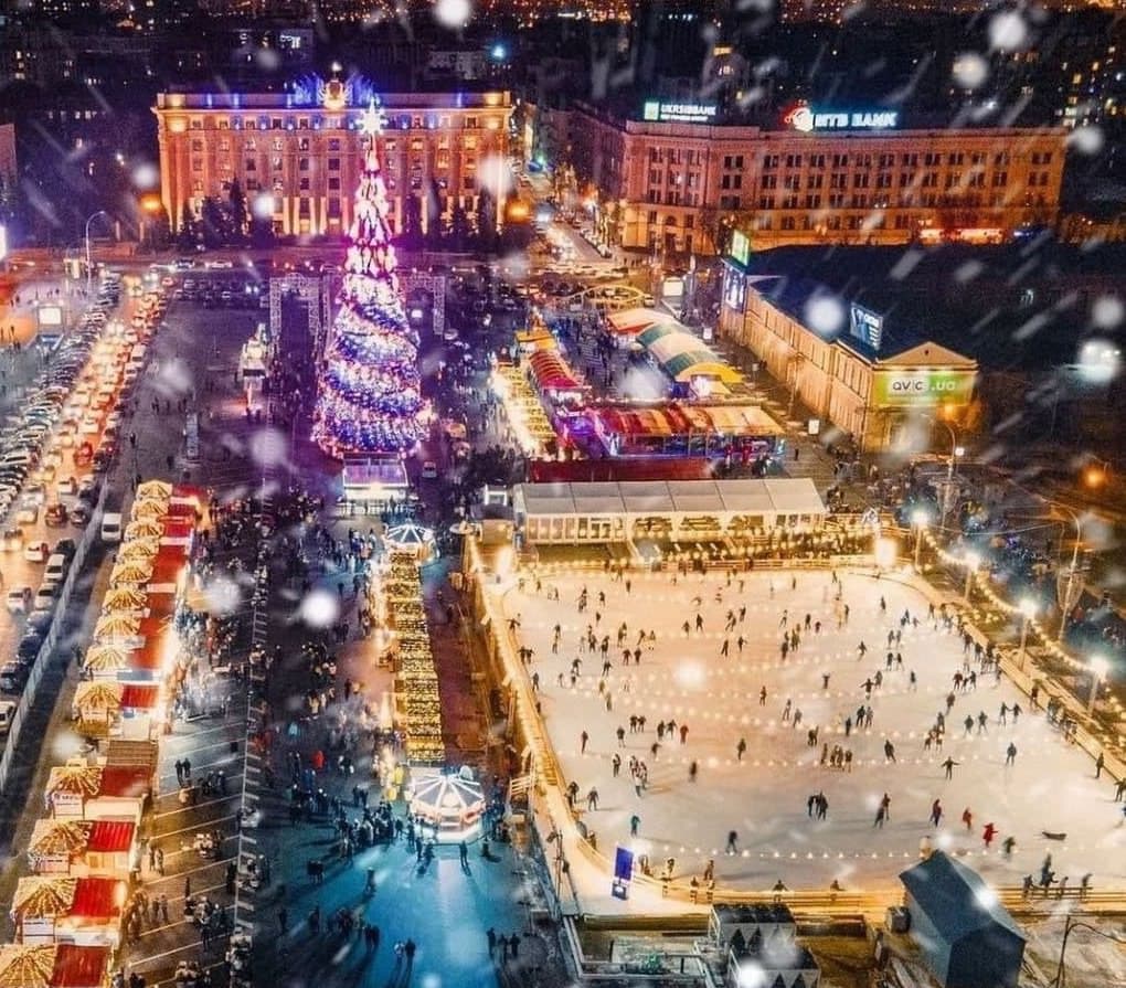 Открытие новогодней ёлки