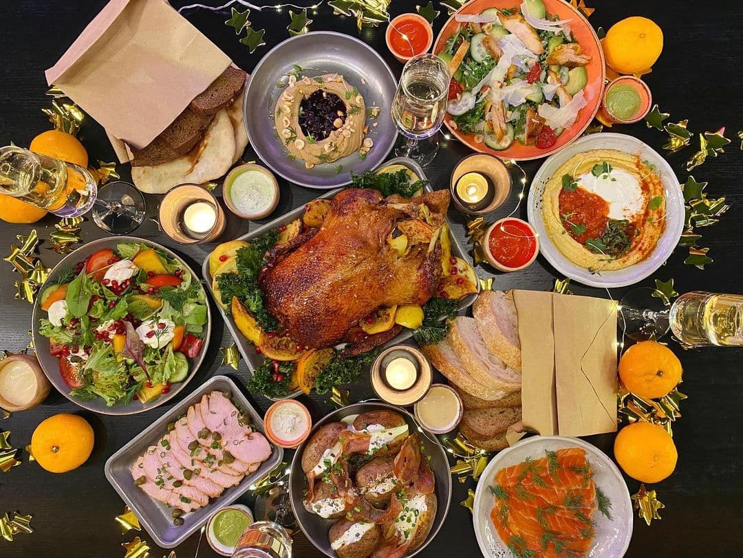 Новогоднее меню в Танжерине.