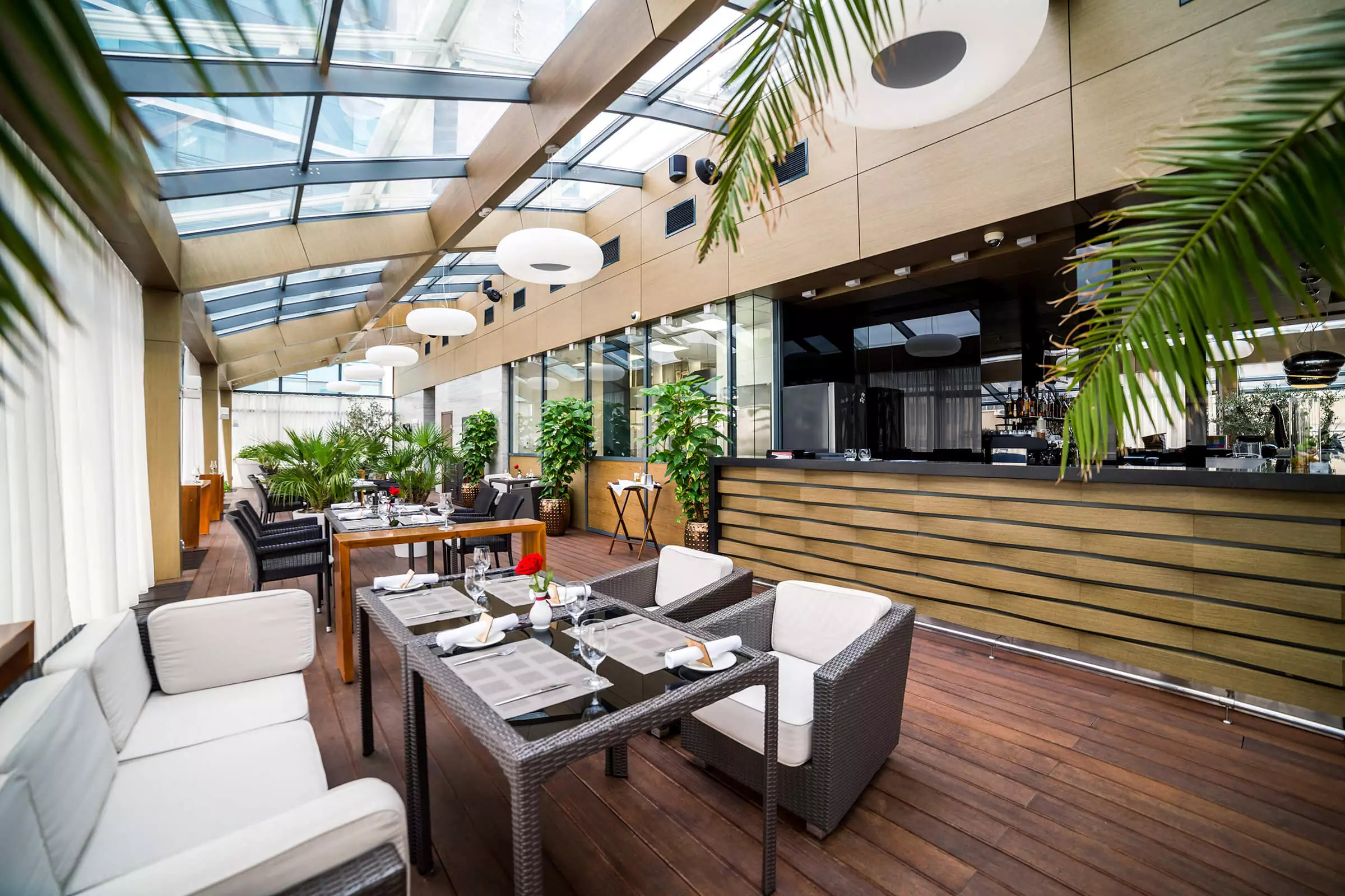 Ресторан The Terrace.