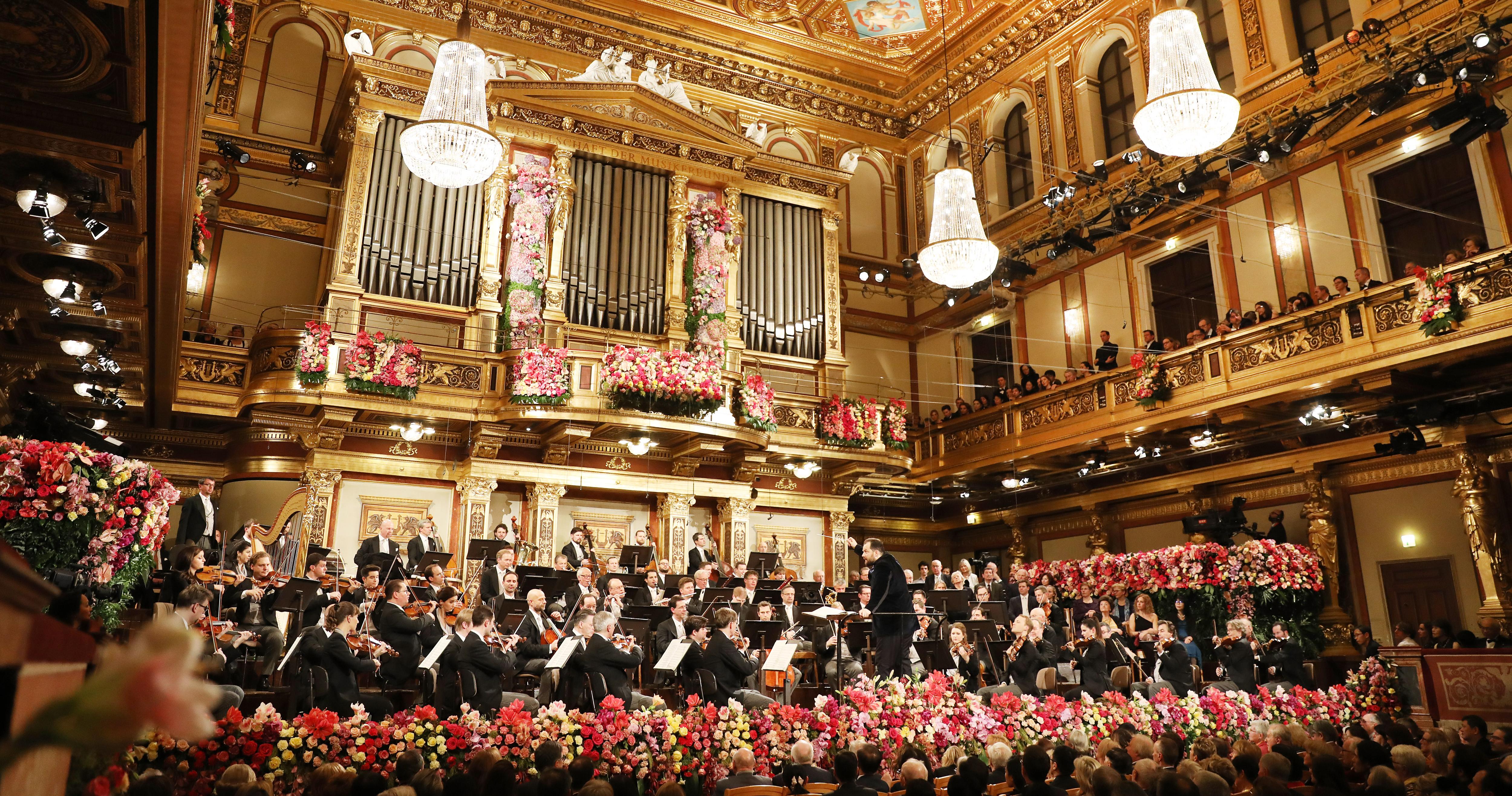 Зал оркестра. Die Wiener Philharmoniker in ihrem beruhmten Saal ответы.