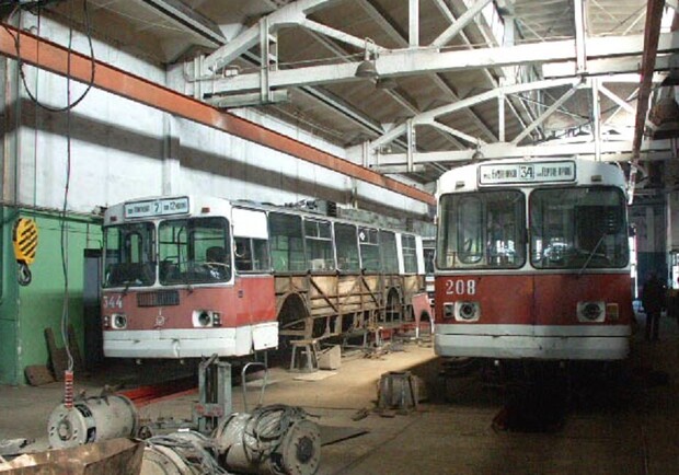 Экскурсия в nроллейбусное депо №3.