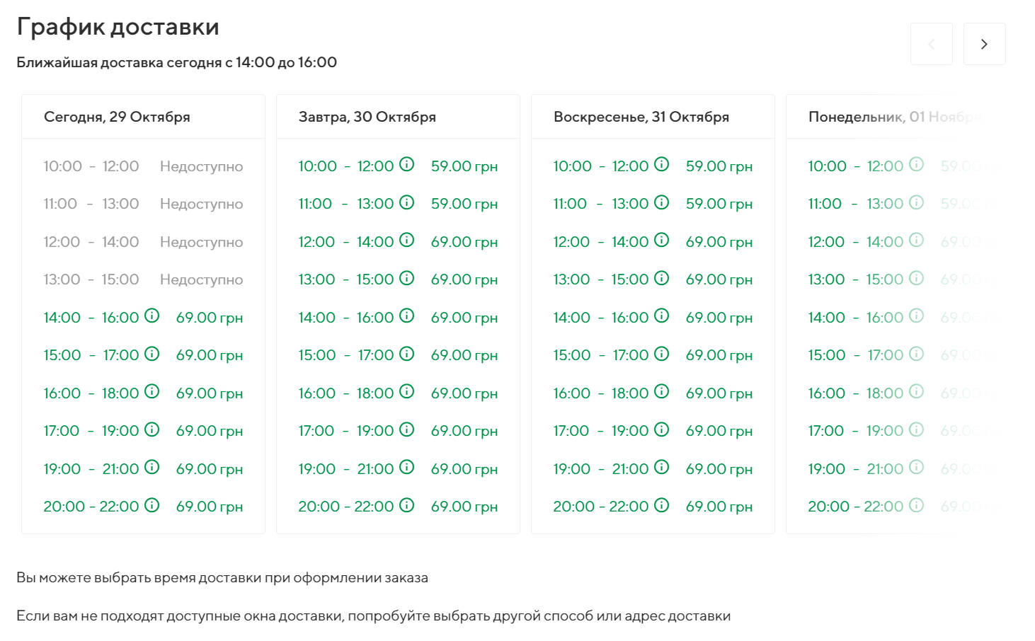Доставка продуктов из супермаркетов Харькова: обзор, условия и цены