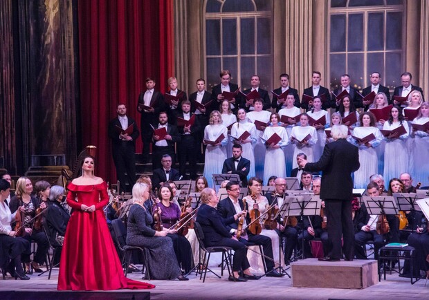 Strauss Christmas concert.