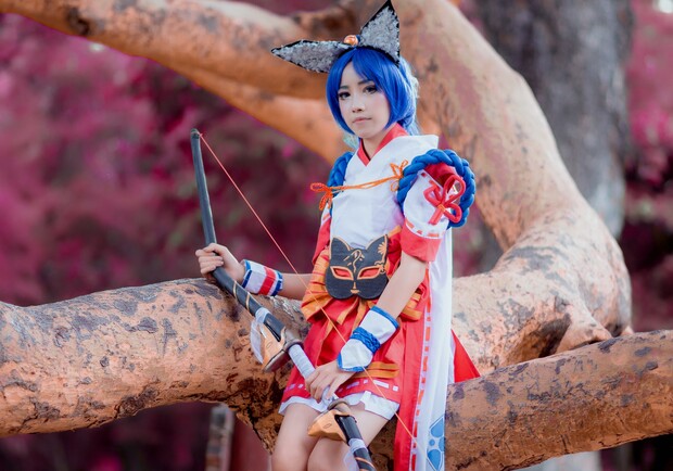 Фестиваль косплея в парке Горького