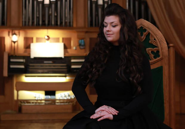 Органистка Евгения Бельмас