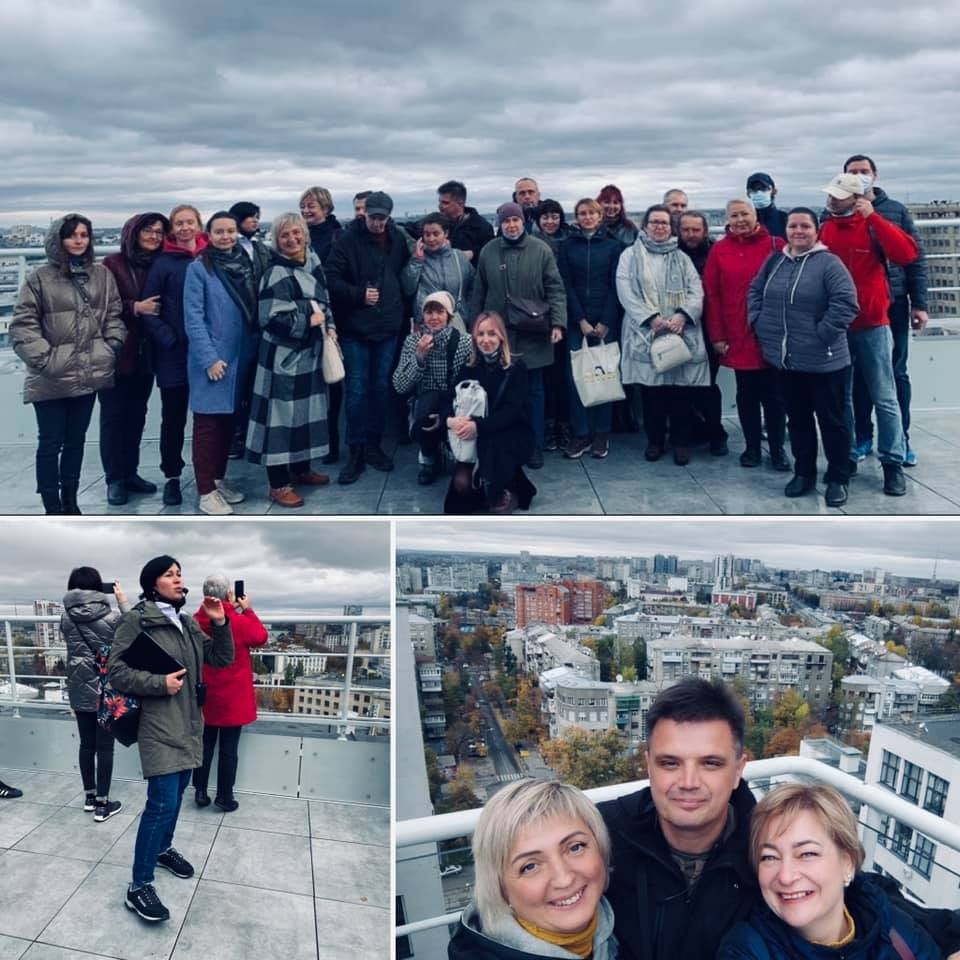 Экскурсия в Госпром.