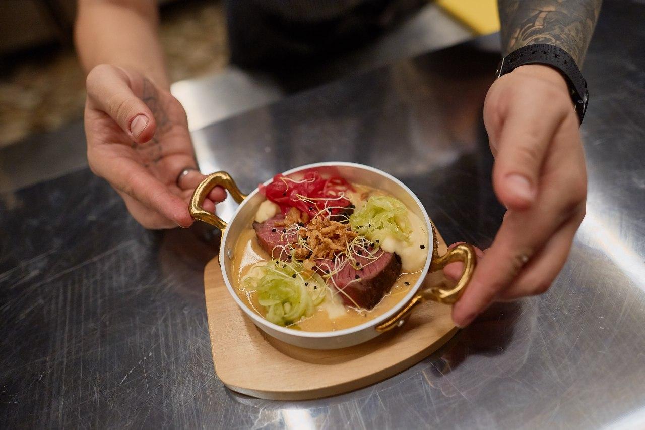 Ресторан Киношники. Кухня