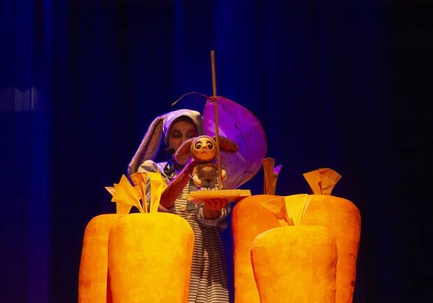 Сказка для маленького зайчика в театре кукол