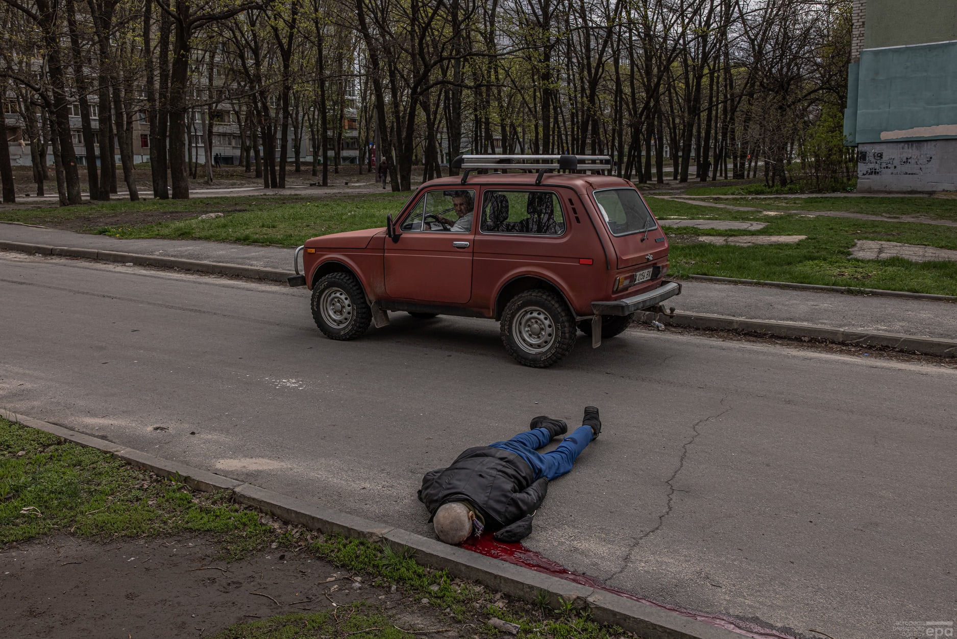 Обстрел Харькова 19 апреля. Фото Роман Филипп