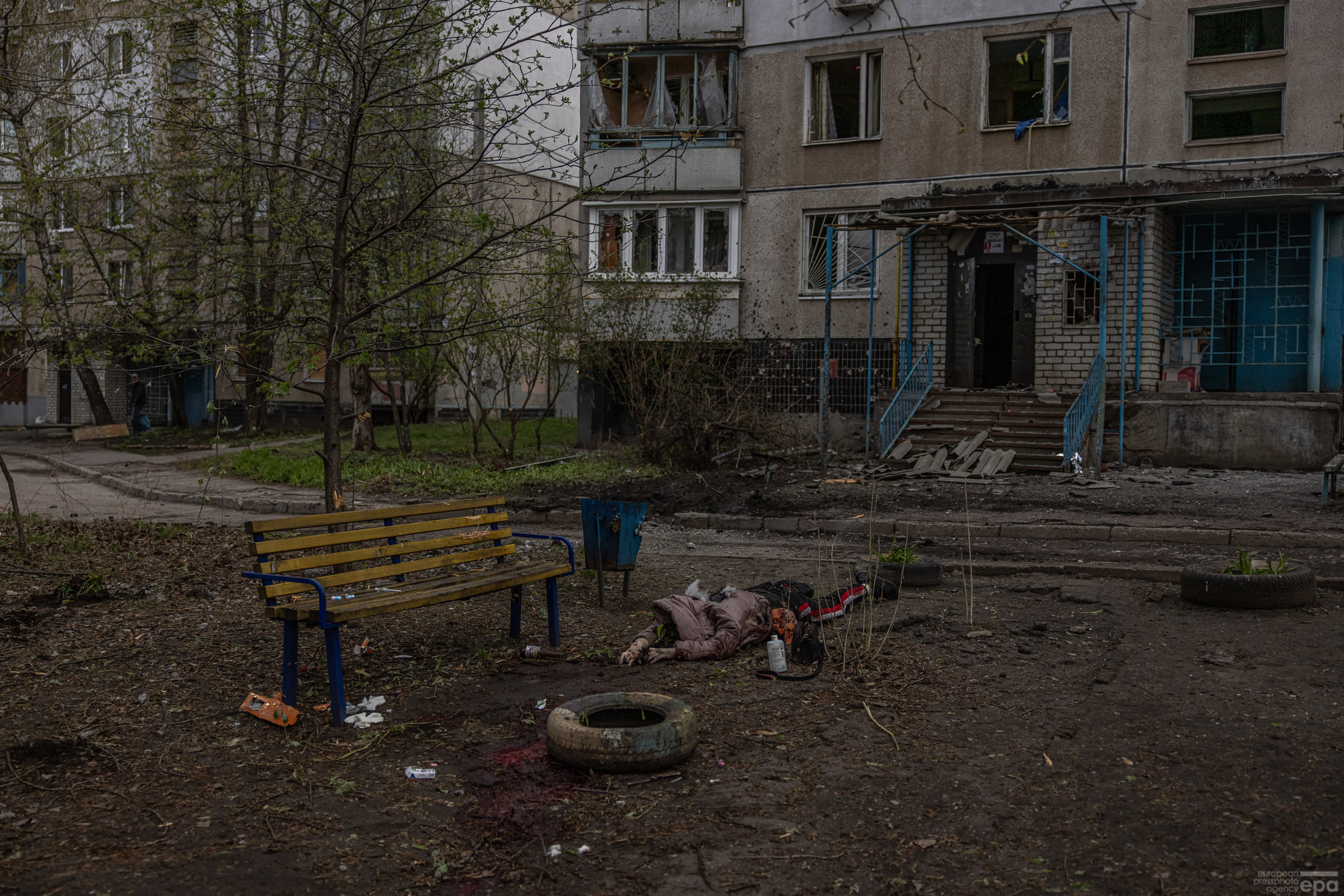 Обстрел Харькова 19 апреля. Фото Роман Филипп