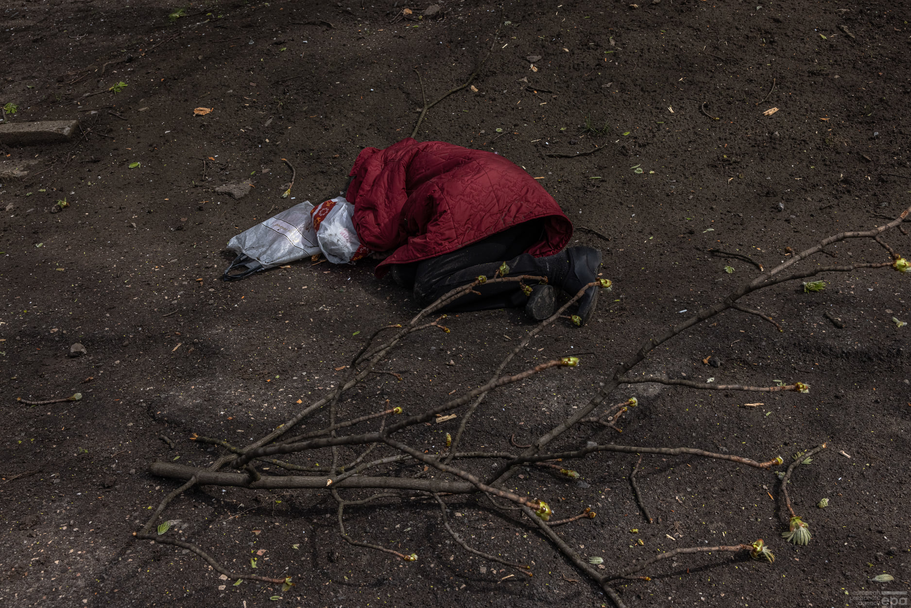 Обстрел Харькова 19 апреля. Фото Роман Филипп